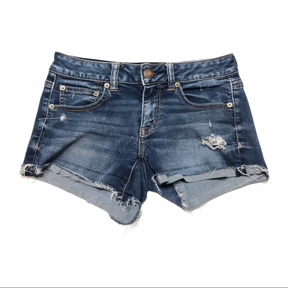 American Eagle Outfitters Pants - American Eagle Distressed Shorts 0537